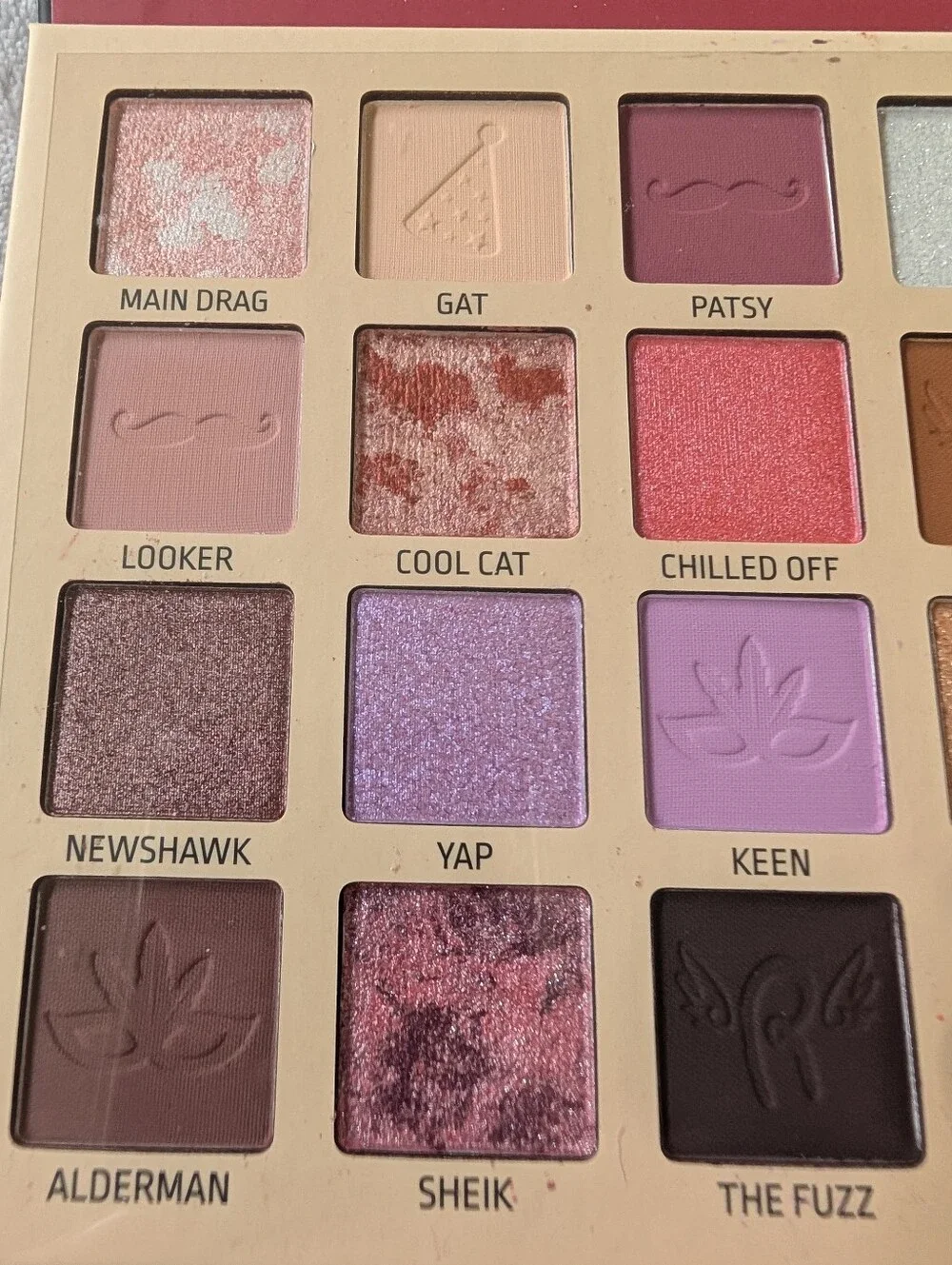 Rude Cosmetics Roaring 20's "Excessive" Pressed Pigments & Eyeshadows NEW - Picture 7 of 7